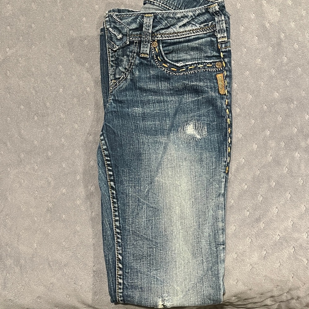 Silver Jeans Light Blue Skinny Jeans